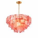 Avenselle Tessera Murano-Style Glass Chandelier — detail view 15