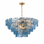 Avenselle Tessera Murano-Style Glass Chandelier — detail view 19
