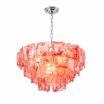 Avenselle Tessera Murano-Style Glass Chandelier — detail view 33
