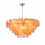 Avenselle Tessera Murano-Style Glass Chandelier — detail view 40