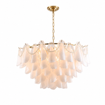 Gildessa Petal Murano-Style Glass Chandelier — product view