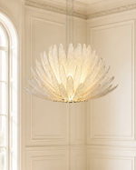 Silvaris Bloom Murano-Style Glass Chandelier — detail view 2