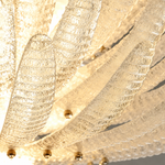 Silvaris Bloom Murano-Style Glass Chandelier — detail view 4