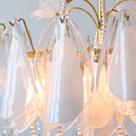 Lysendra Garland Murano-Style Glass Chandelier — detail view 4