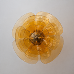 Elavine Canopy Murano-Style Glass Chandelier — detail view 4