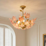 Averelle Flor Murano-Style Glass Chandelier — detail view 3