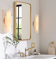Manor Glass Wall Sconce 16