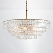 Callista 4/5-Tier Glass Round Chandelier