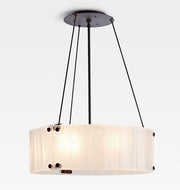 Manor Glass Round Chandelier 24‘’