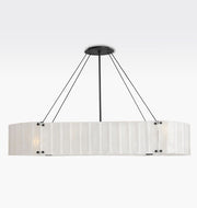 Manor Glass Linear Chandelier 60''