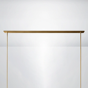 Summit Milk Linear Glass Chandelier