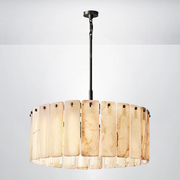Ascend Alabaster Round Chandelier 36