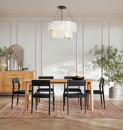 Manor Glass Round Chandelier 2-Tier 32''