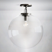 Zarela Globe Flush Mount