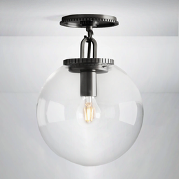 Zarela Globe Flush Mount