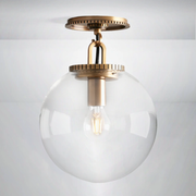 Zarela Globe Flush Mount