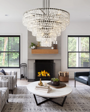 Riviera 4-Tier Round Chandelier 48