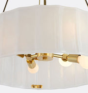 Manor Glass Round Chandelier 24‘’