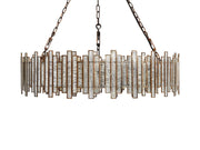 Roselle Glass Round Chandelier