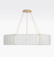 Manor Glass Linear Chandelier 48''
