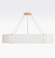 Manor Glass Linear Chandelier 60''