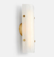 Manor Glass Wall Sconce 16