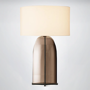 Madera Amber Glass Table Lamp