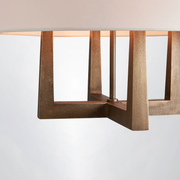 Lumaire Shaded Chandelier 24