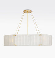 Manor Glass Linear Chandelier 48''