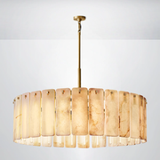 Ascend Alabaster Round Chandelier 48