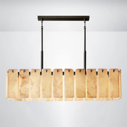 Ascend Alabaster Rectangular Chandelier 60
