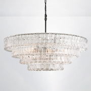 Callista 4/5-Tier Glass Round Chandelier