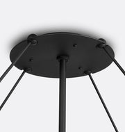 Manor Glass Round Chandelier 48''