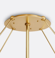 Manor Glass Round Chandelier 48''