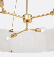 Manor Glass Round Chandelier 48''