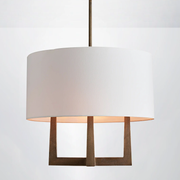 Lumaire Shaded Chandelier 24