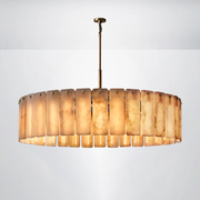 Ascend Alabaster Round Chandelier 60