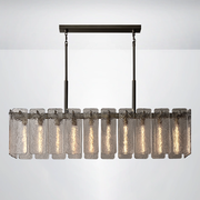 Ascend Glass Rectangular Chandelier 60