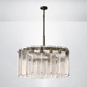 Ascend Glass Round Chandelier 36