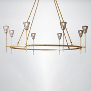 Crest Round Chandelier 58