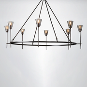Crest Round Chandelier 58
