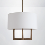 Lumaire Shaded Chandelier 24