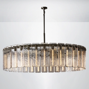 Ascend Glass Round Chandelier 48
