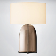 Madera Amber Glass Table Lamp