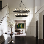 Halo Vintage Filament 2-Tier Chandelier