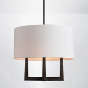 Lumaire Shaded Chandelier 24