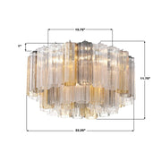 Muse 16 Lights Flush Mount