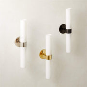 Gilded Glass Wall Sconce