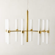 Gilded Glass Chandelier