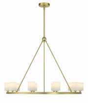 Estate 10 Light Chandelier Alabaster